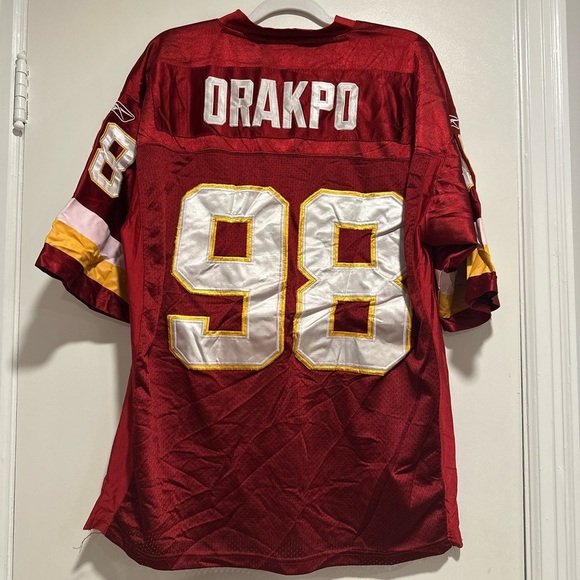 NFL On The Field Washington Commander’s Redskins Brian Orakpo Jersey #98 Sz: 40. - Picture 2 of 10
